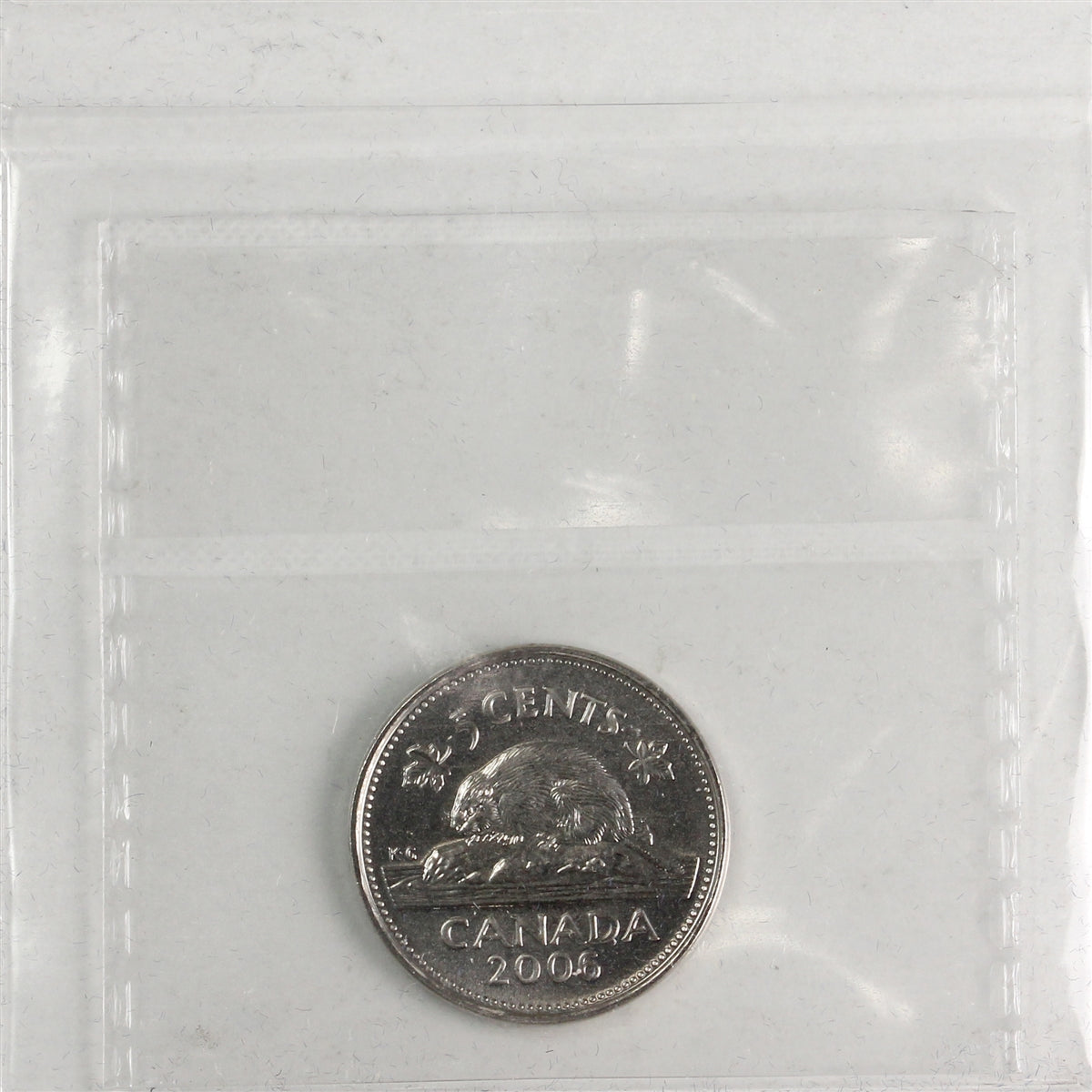 2006P Canada 5-cents ICCS Certified MS65