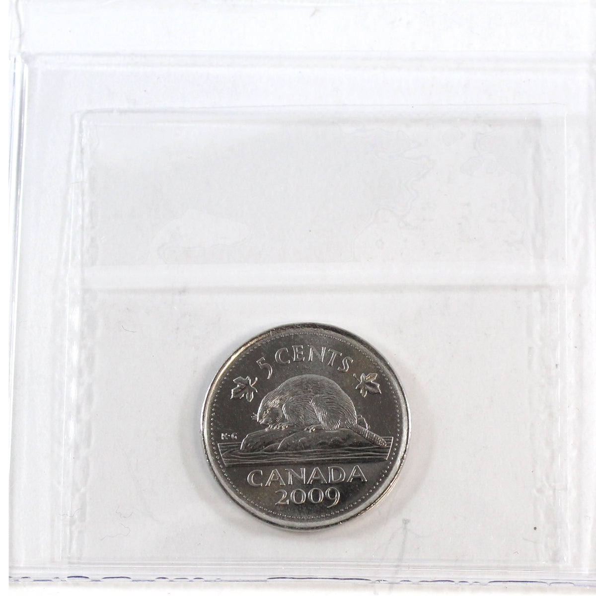 2009 Canada 5-cents ICCS Certified MS66