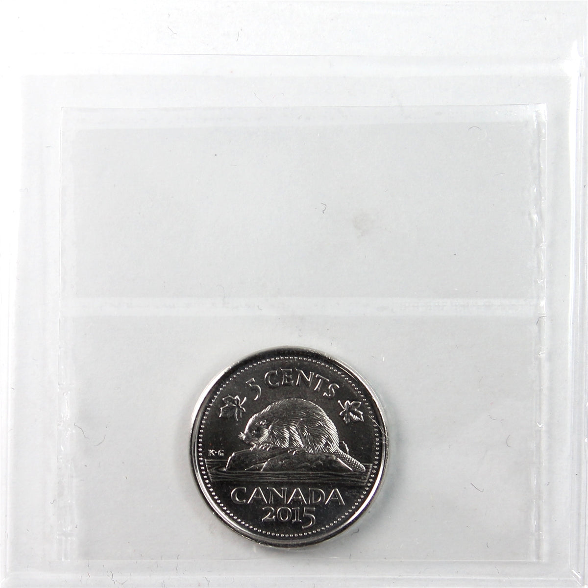 2015 Canada 5-cents ICCS Certified MS65