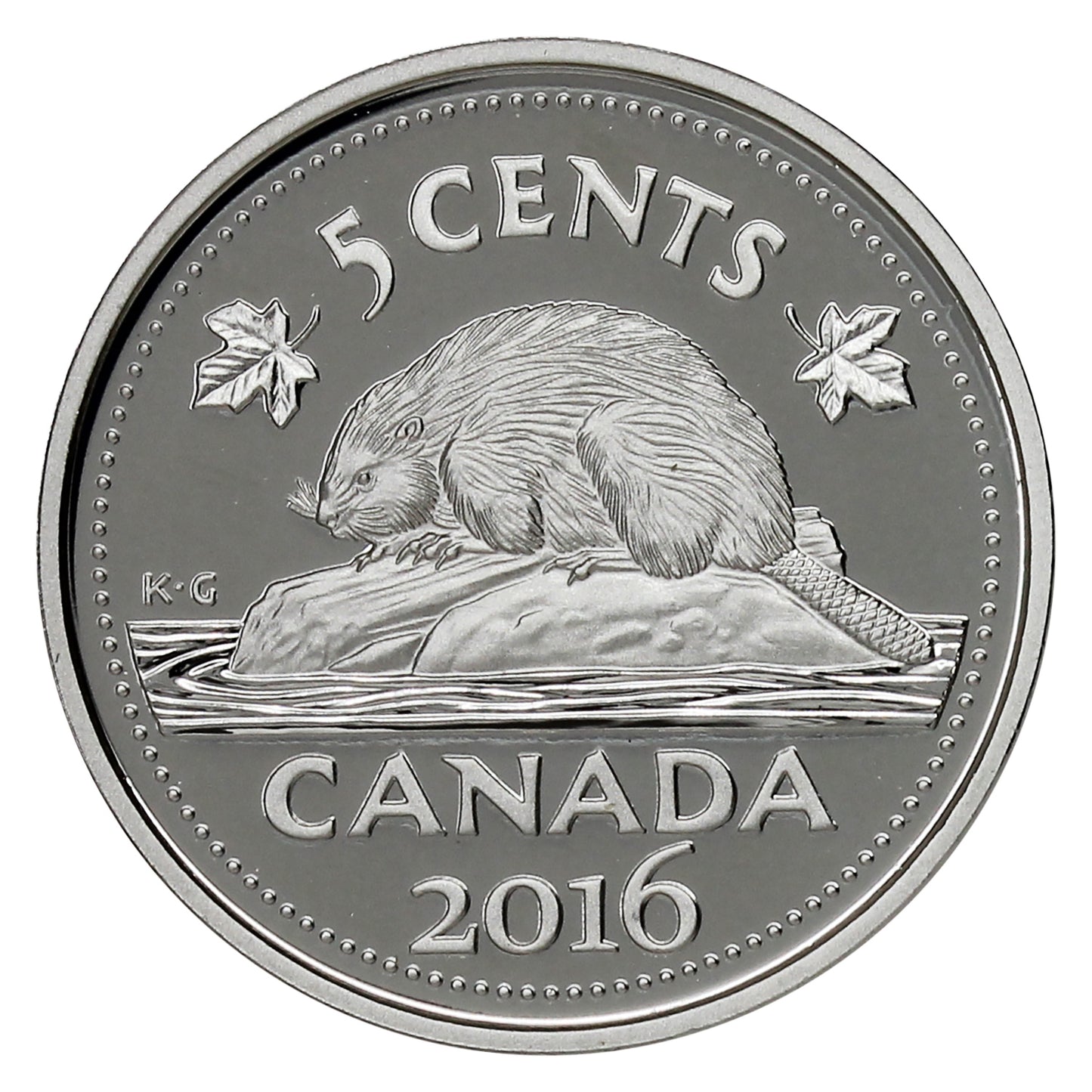 2016 Canada 5-cents Silver Proof (No Tax)