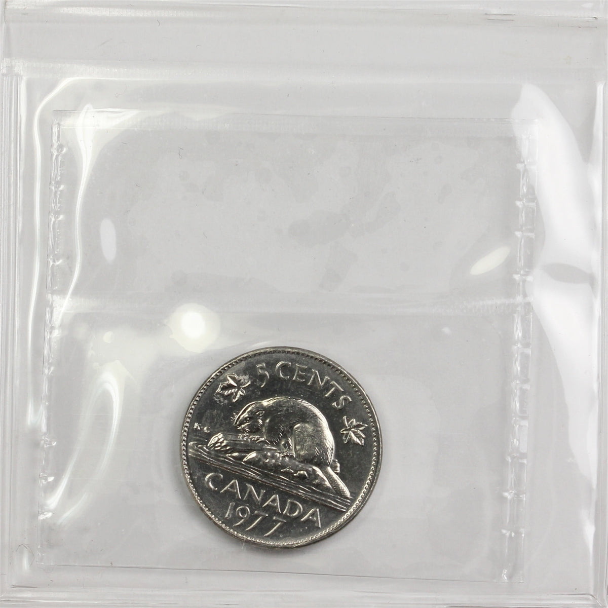 1977 High 7 Canada 5-cents ICCS Certified MS64