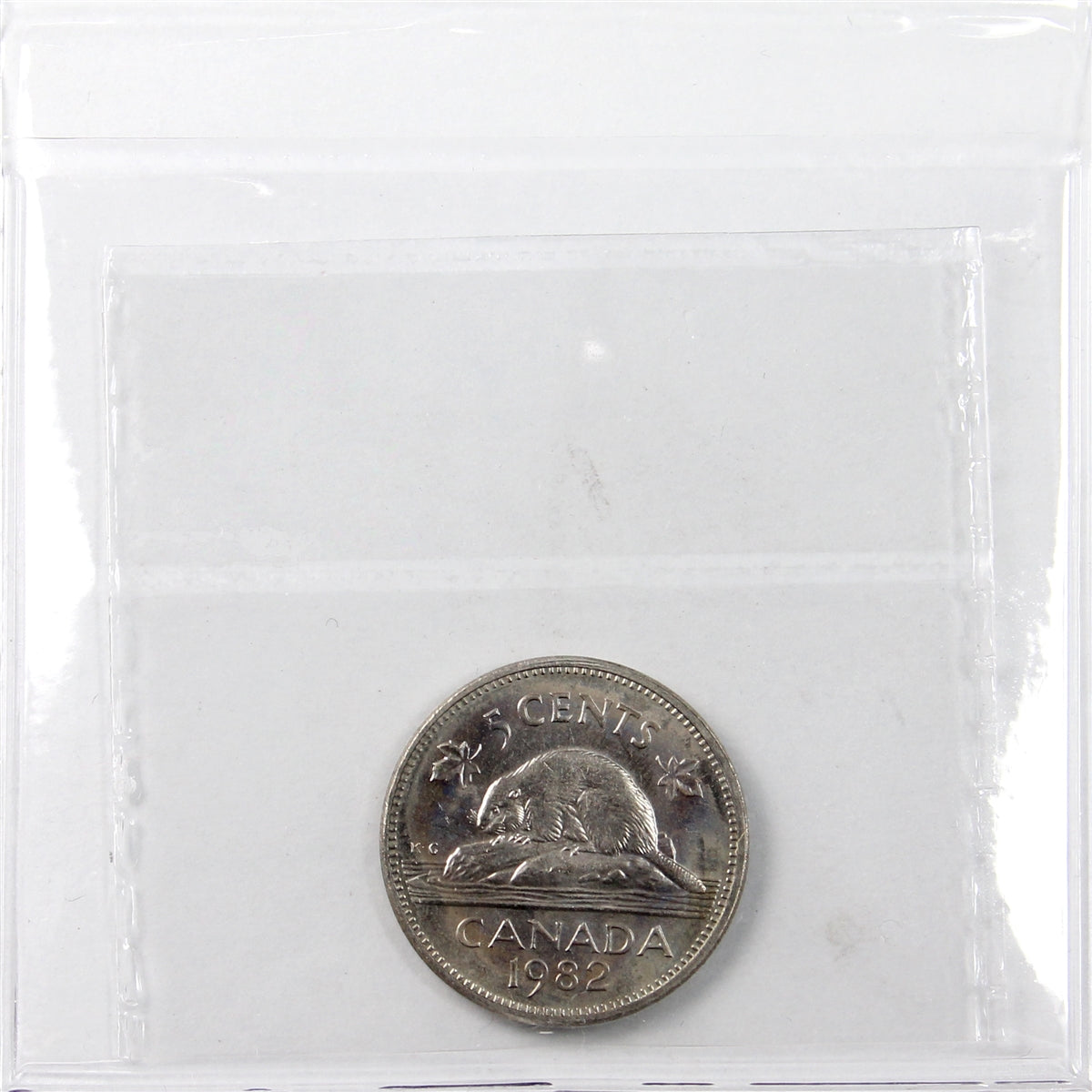 1982 Canada 5-cents ICCS Certified MS64