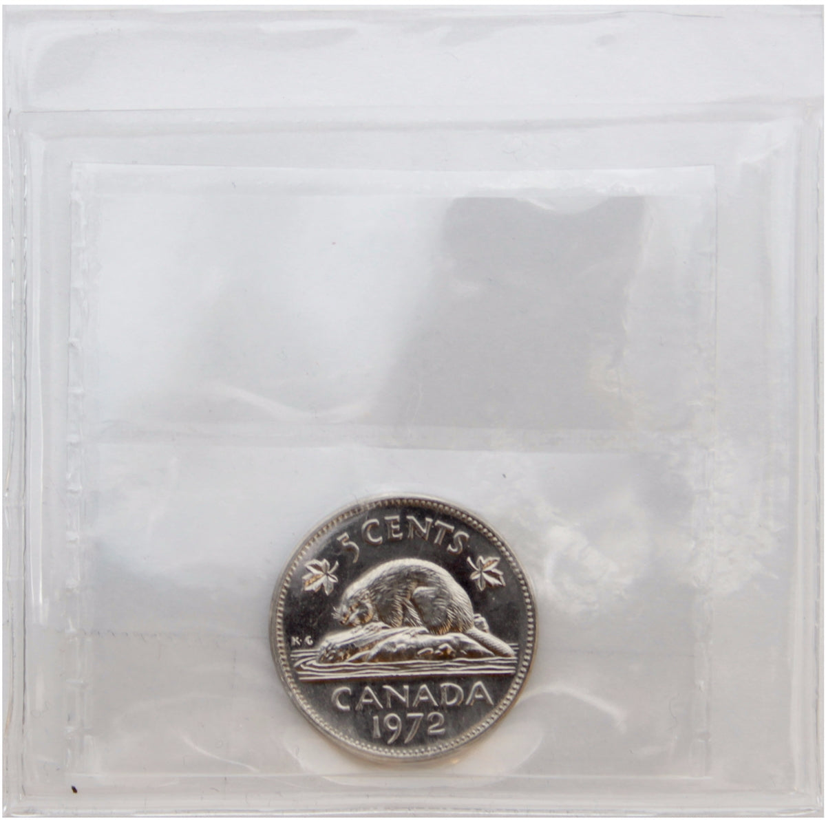 1972 Canada 5-cents ICCS Certified MS64