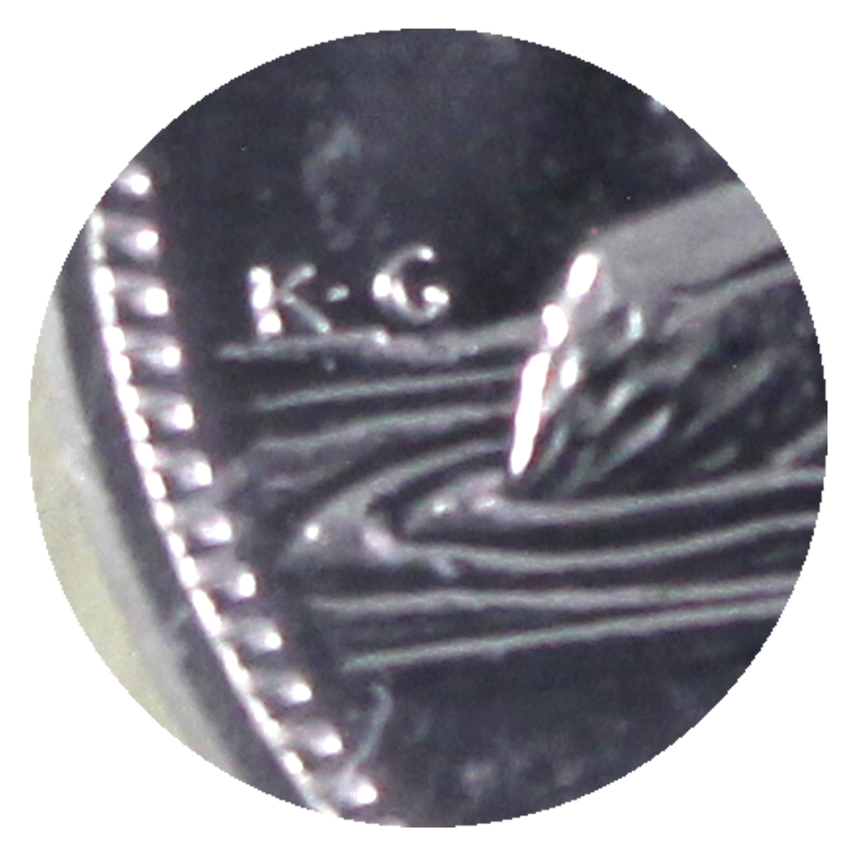 1964 Extra Water Line Canada 5-cents ICCS Certified MS62