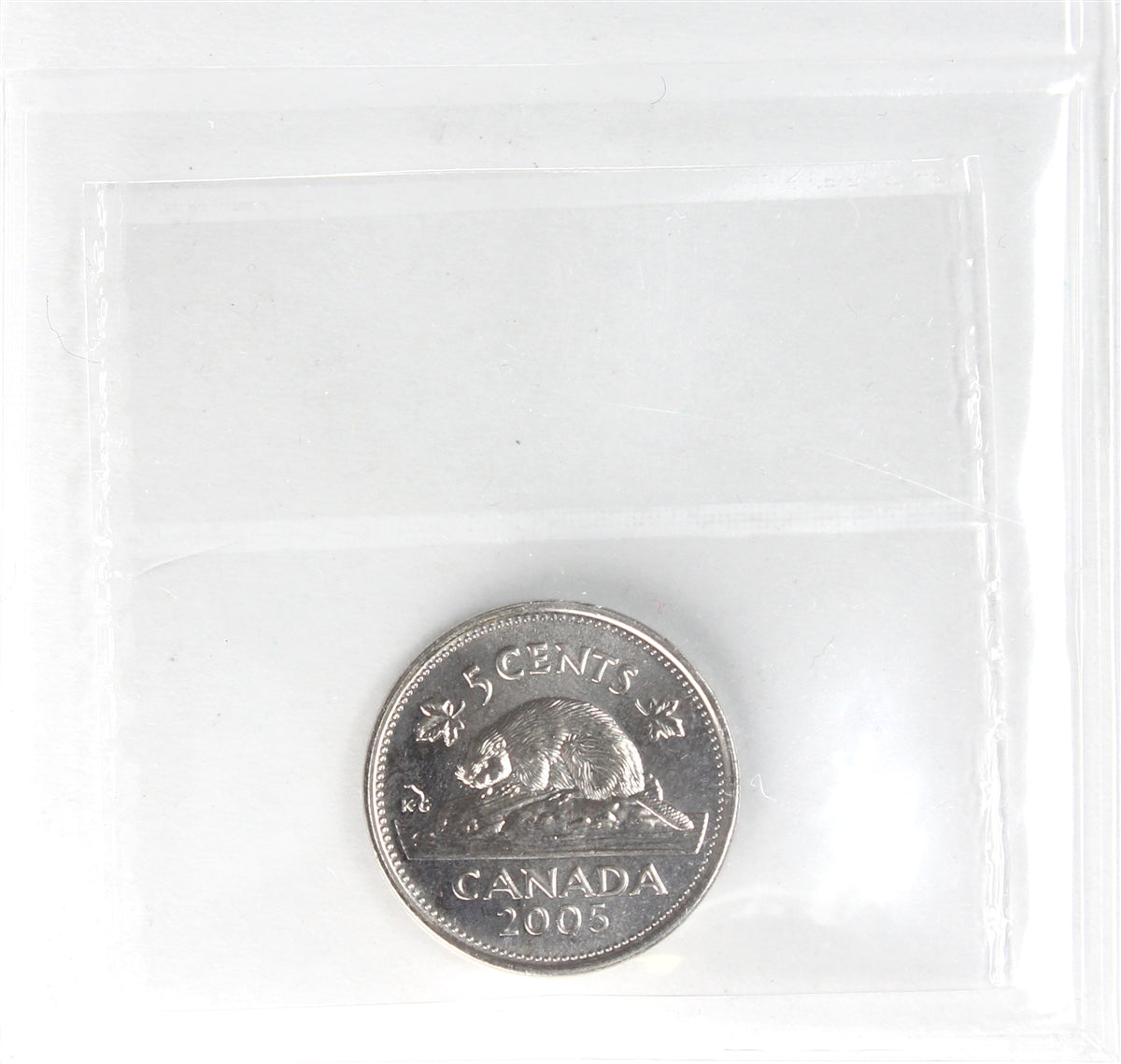 2005P Canada 5-cents ICCS Certified MS64