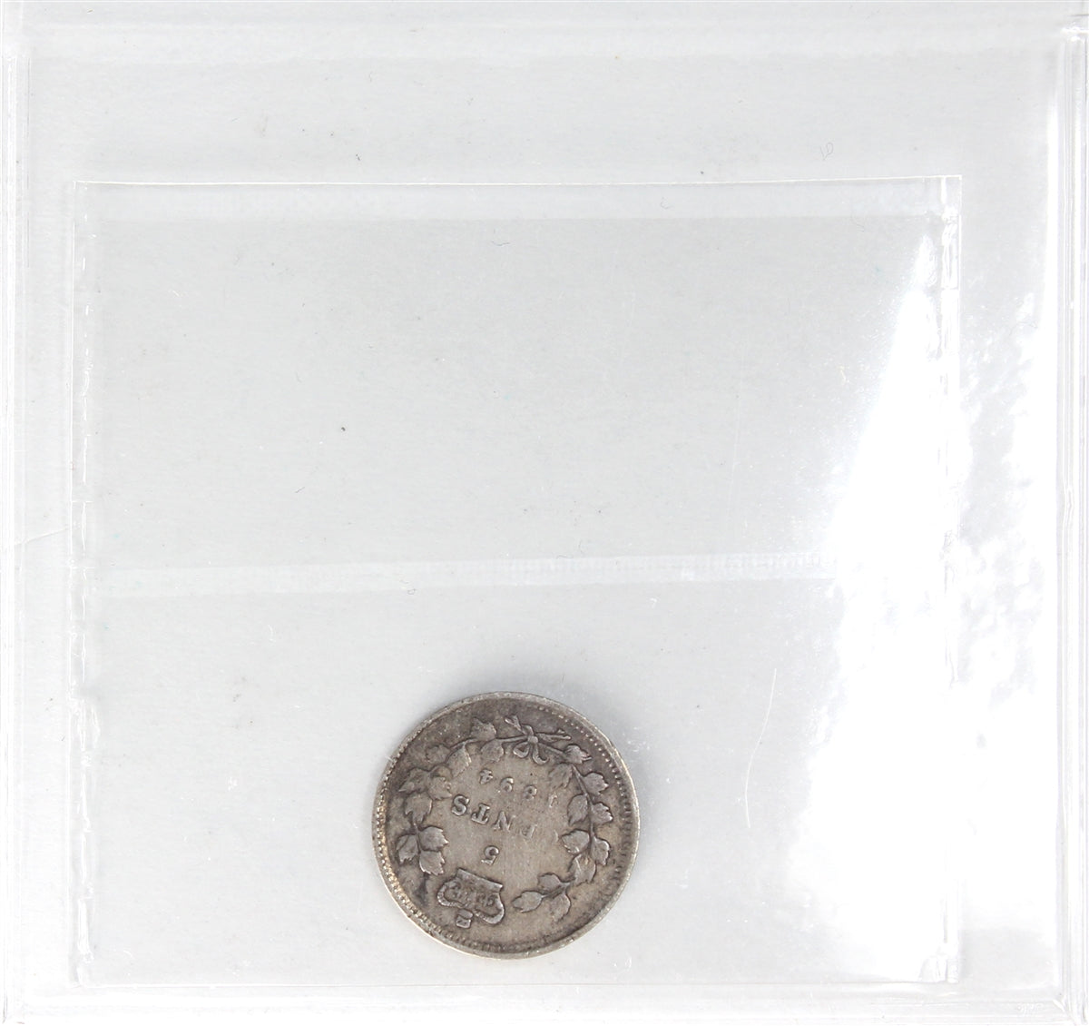 1894 Canada 5-cents ICCS Certified F15