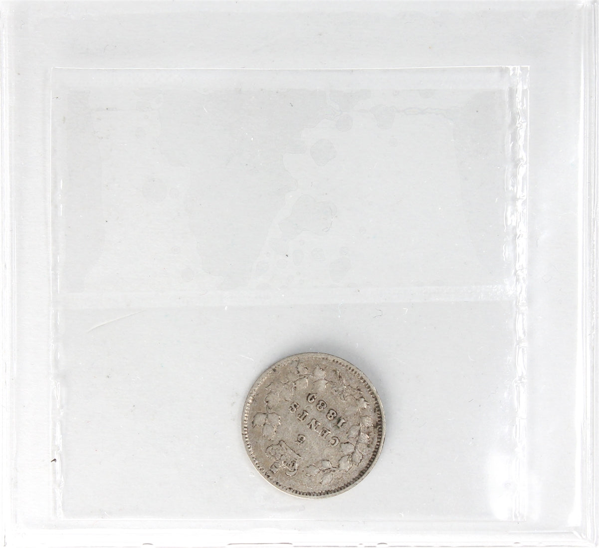 1889 Canada 5-cents ICCS Certified F15