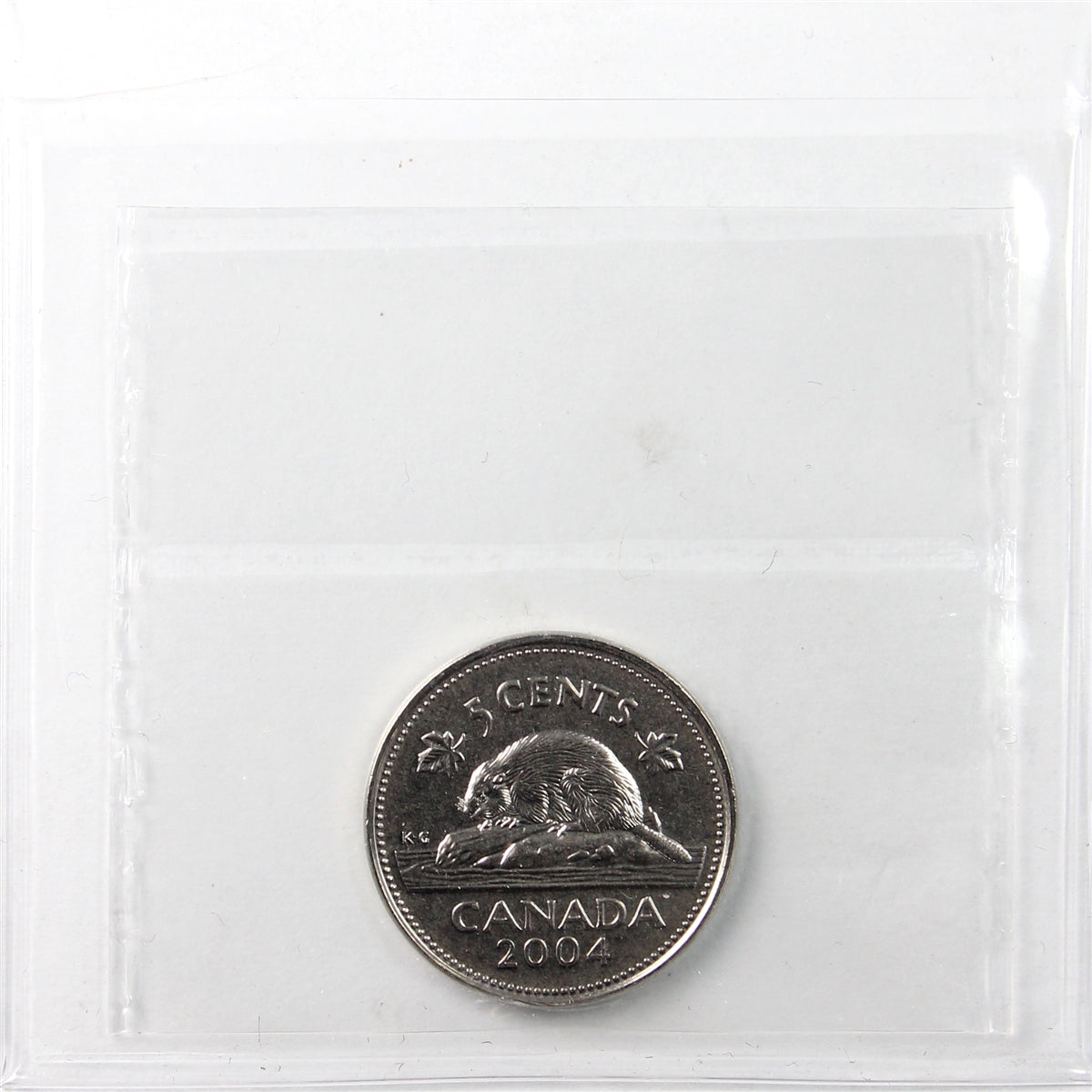 2004P Canada 5-cents ICCS Certified MS64