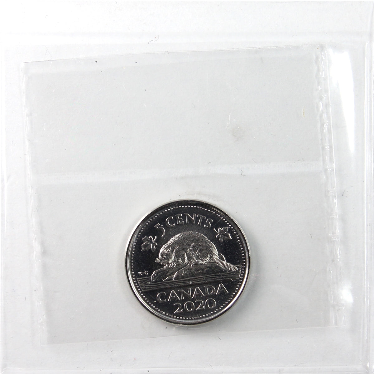 2020 Canada 5-cents ICCS Certified MS65