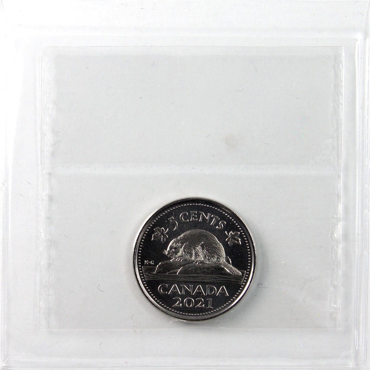 2021 Canada 5-cents ICCS Certified MS65