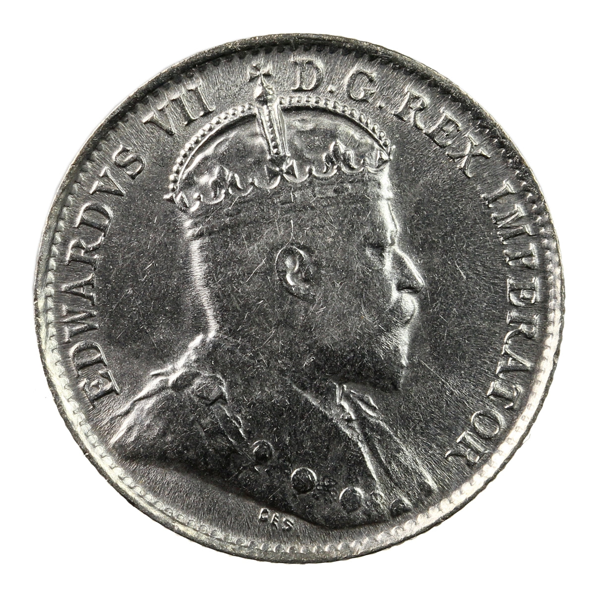 1902H Small H Canada 5-cents Choice Brilliant Uncirculated (MS64) $