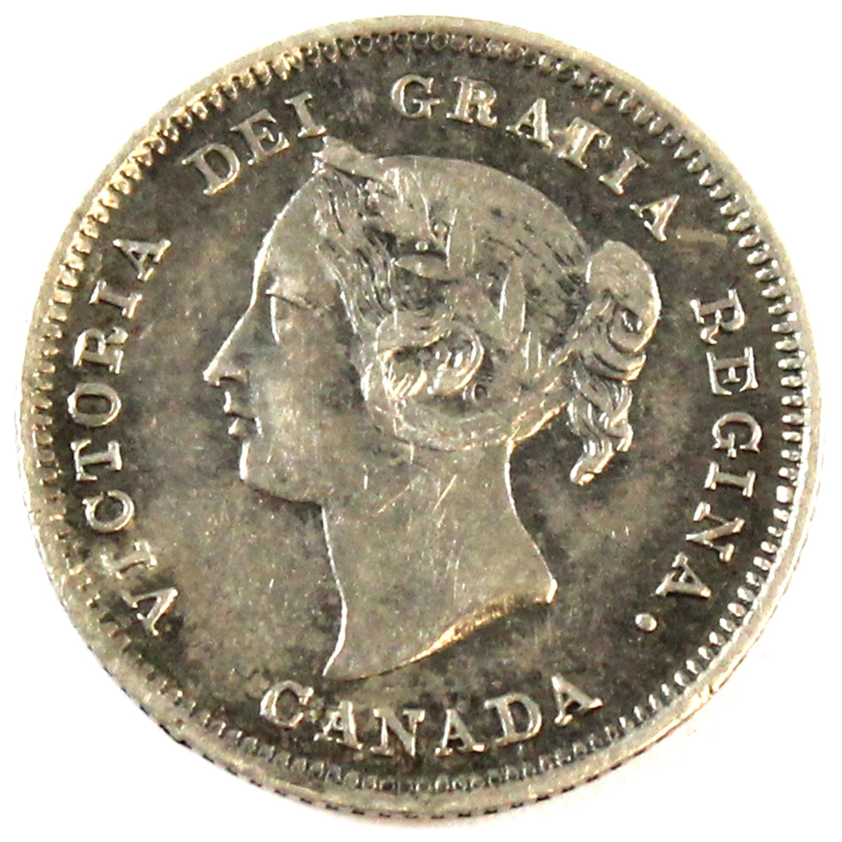 1881H Canada 5-cents Extra Fine (EF40) $