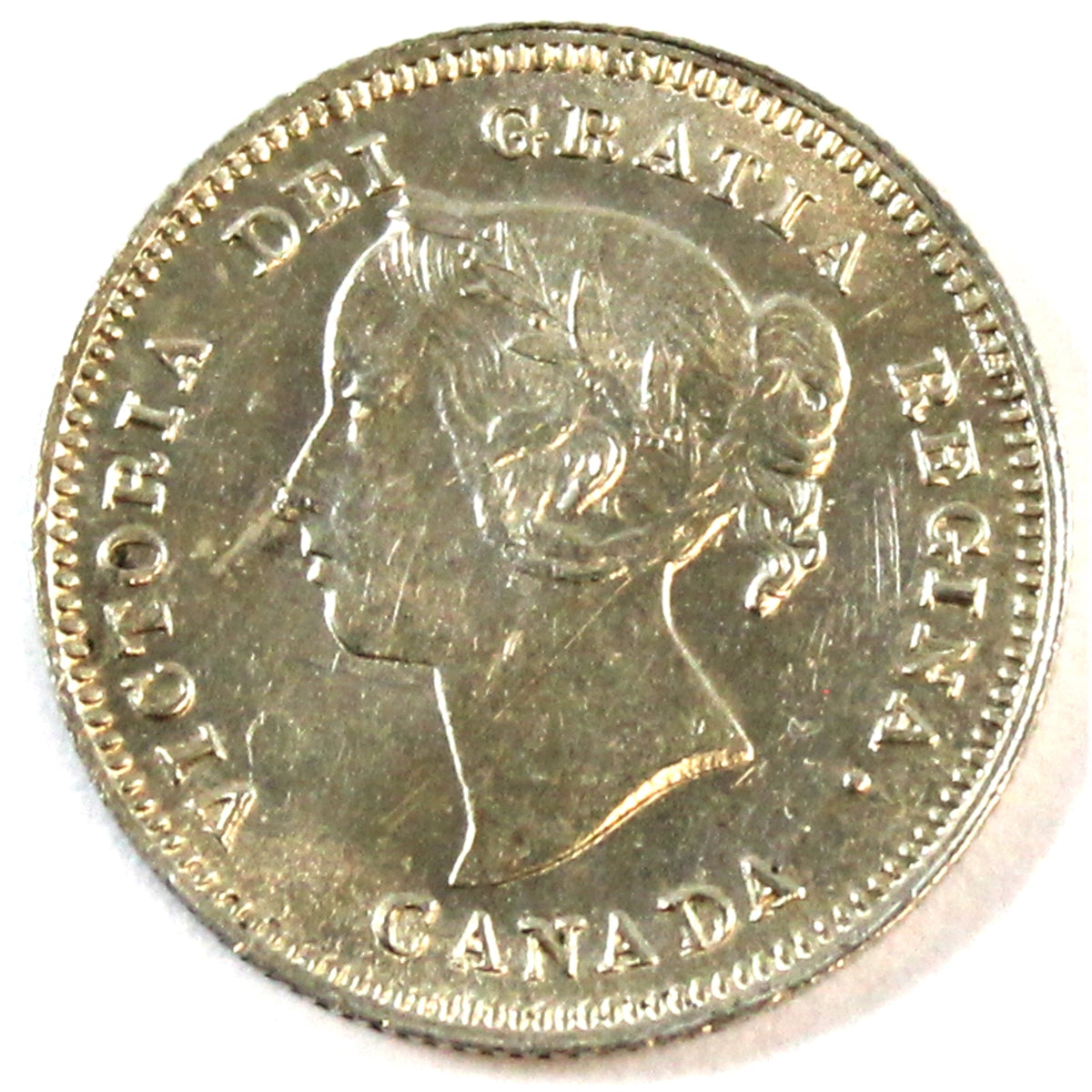 1890H Canada 5-cents UNC+ (MS62) $