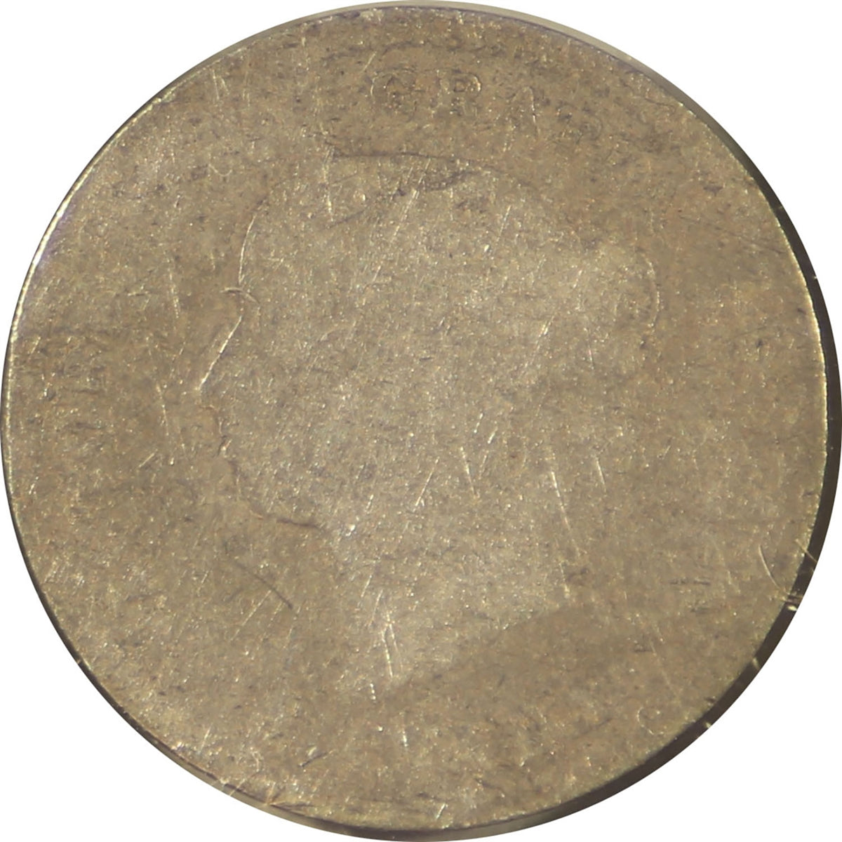 1886 Large 6 Canada 5-cents Filler