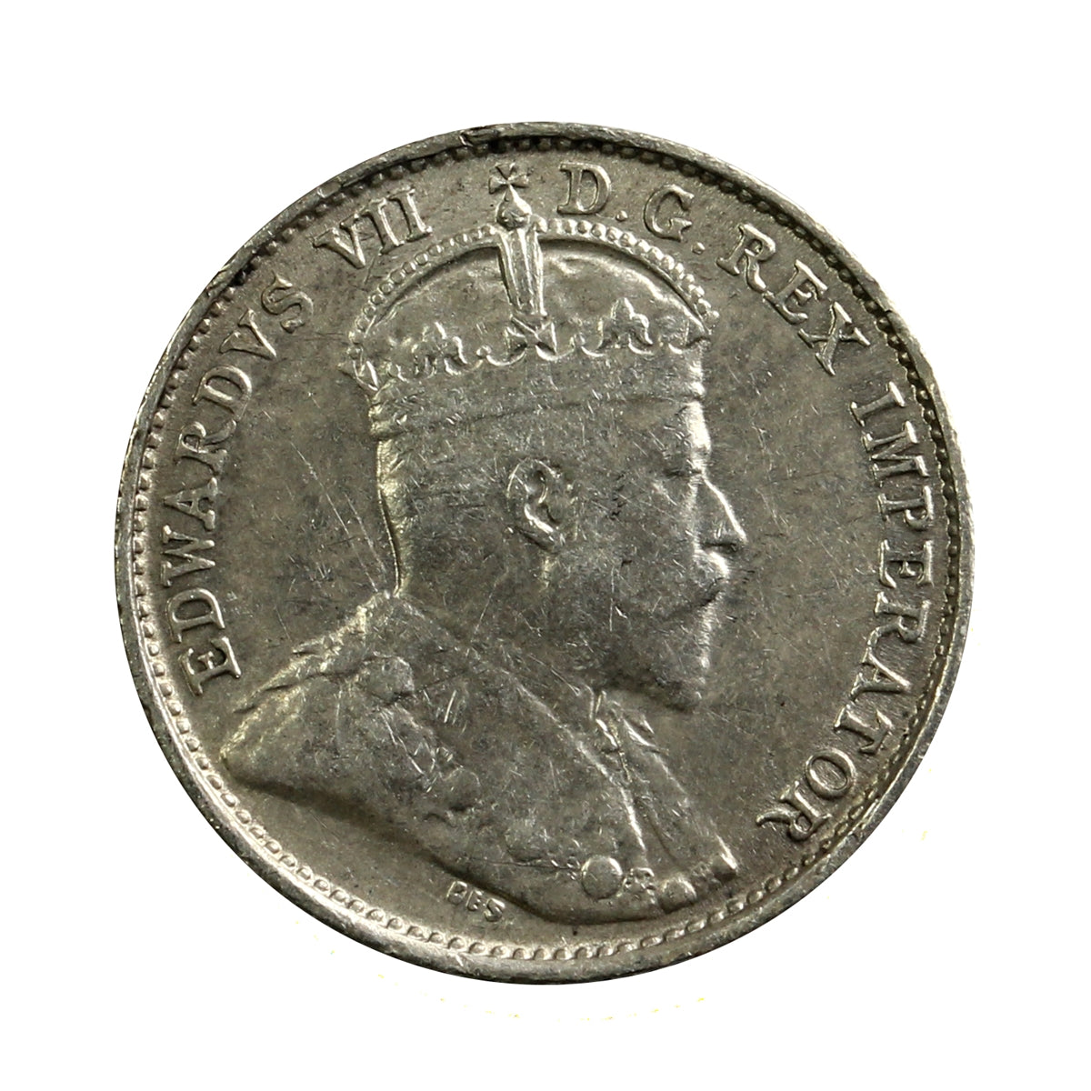 1903H Small Recut H Canada 5-cents VF-EF (VF30) $