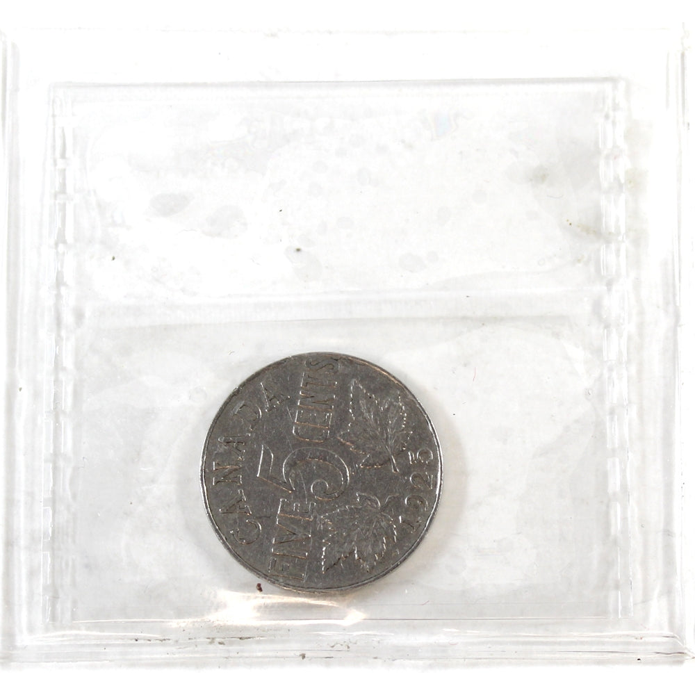 1925 Canada 5-cents ICCS Certified VG8
