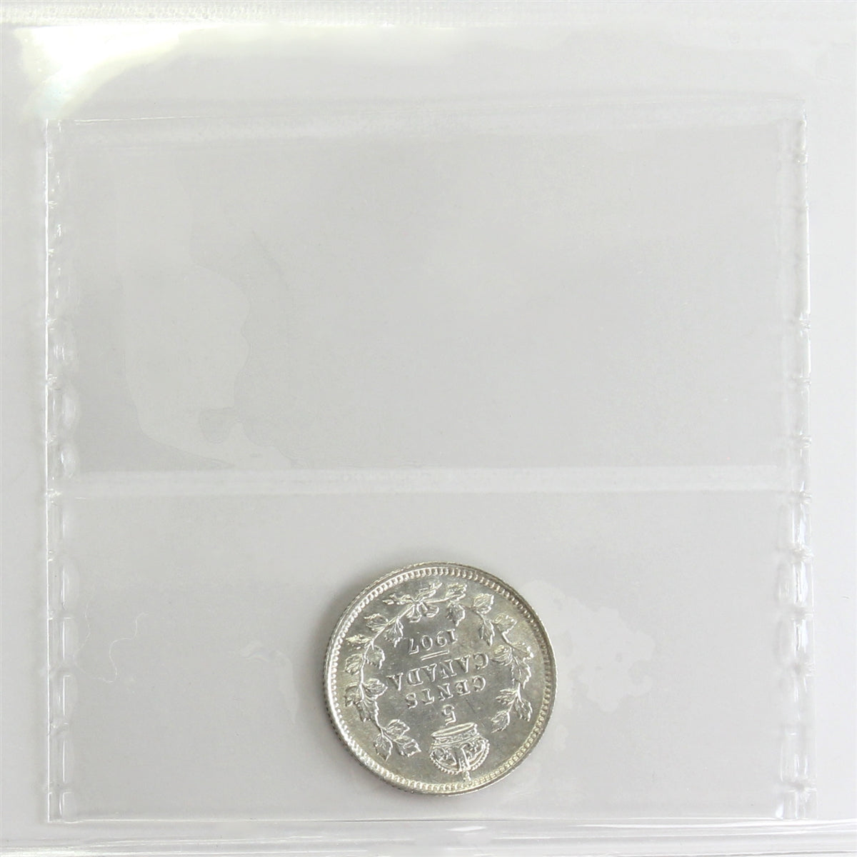 1907 Canada 5-cents ICCS Certified EF45