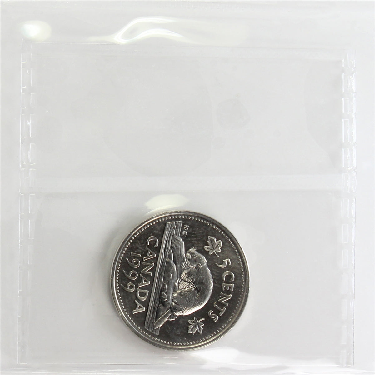 1999P Canada 5-cents ICCS Certified MS65 NBU