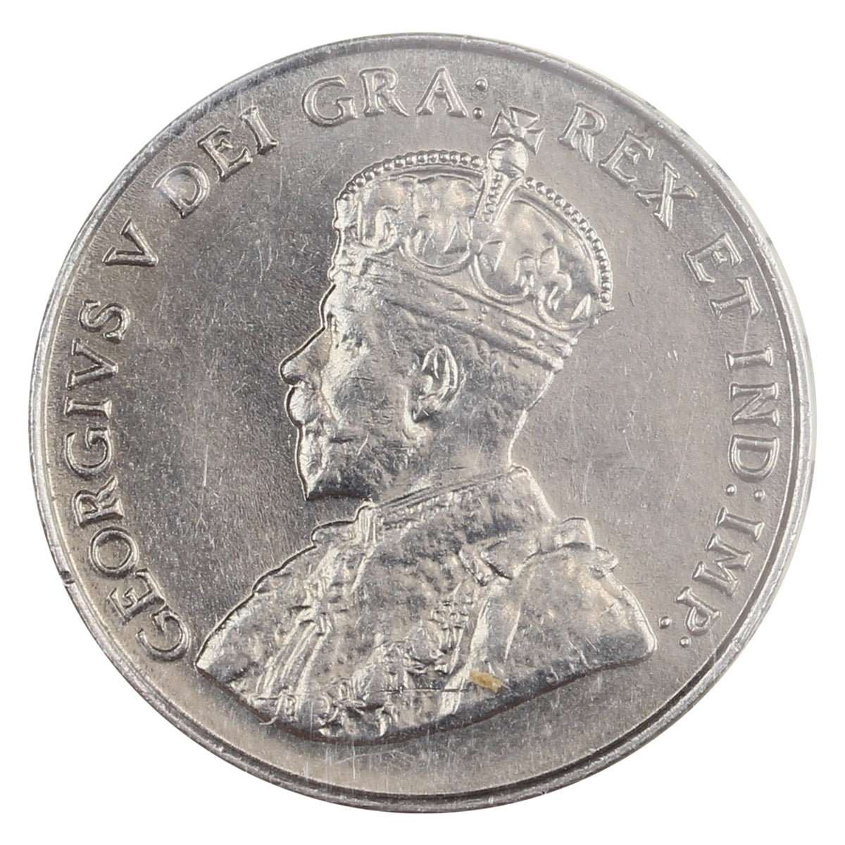 1934 Canada 5-cents ICCS Certified MS60