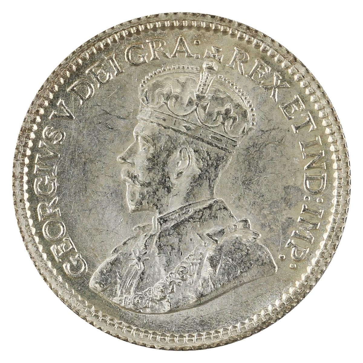1913 Canada 5-cents UNC+ (MS62)