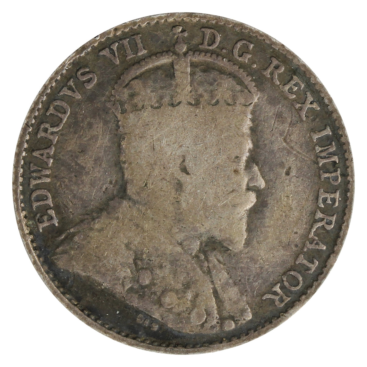 1903H Small Recut H Canada 5-cents G-VG (G6)