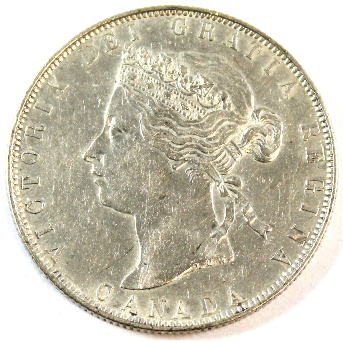 1870 LCW Canada 50-cents EF-AU (EF45) $