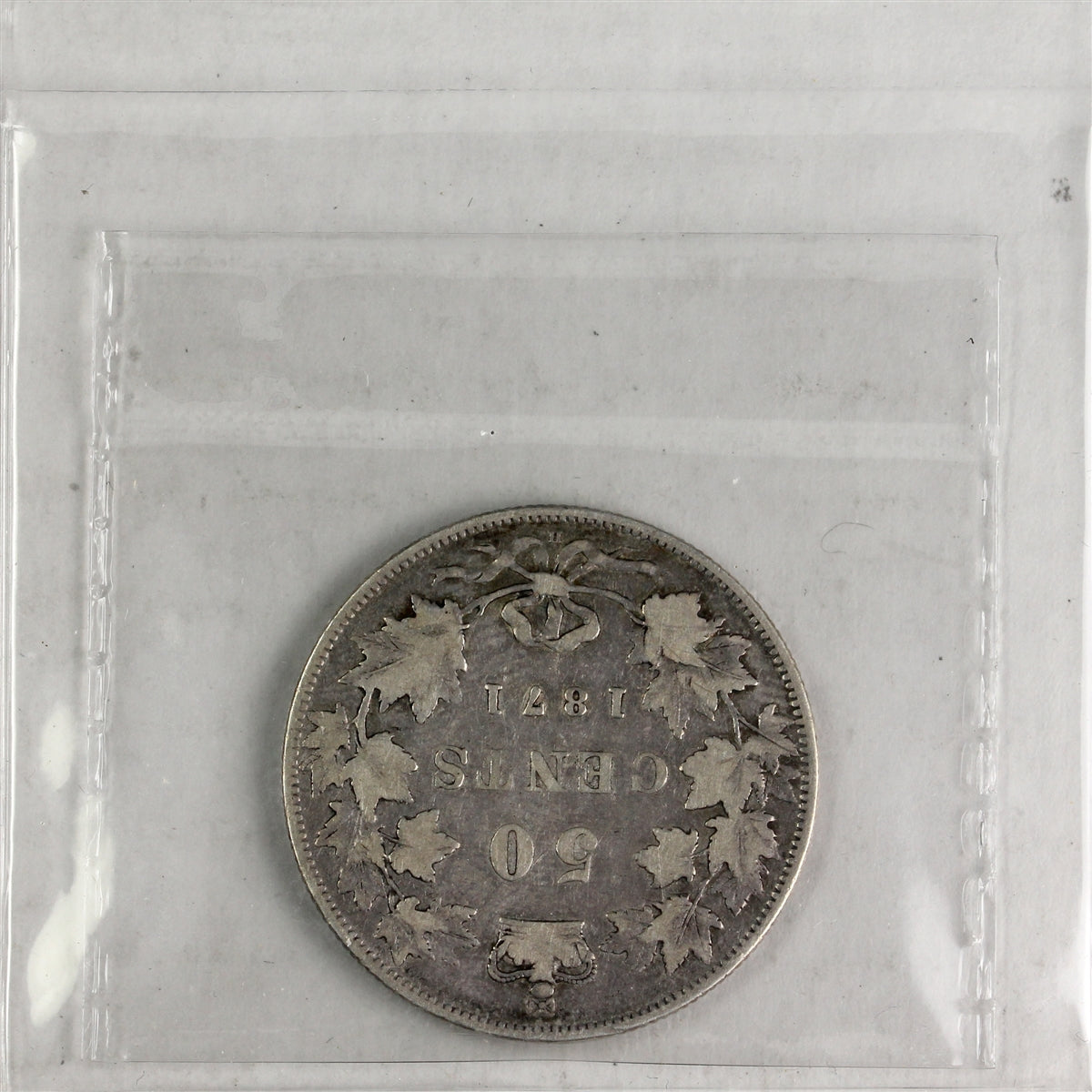 1871H Canada 50-cents ICCS Certified VG8