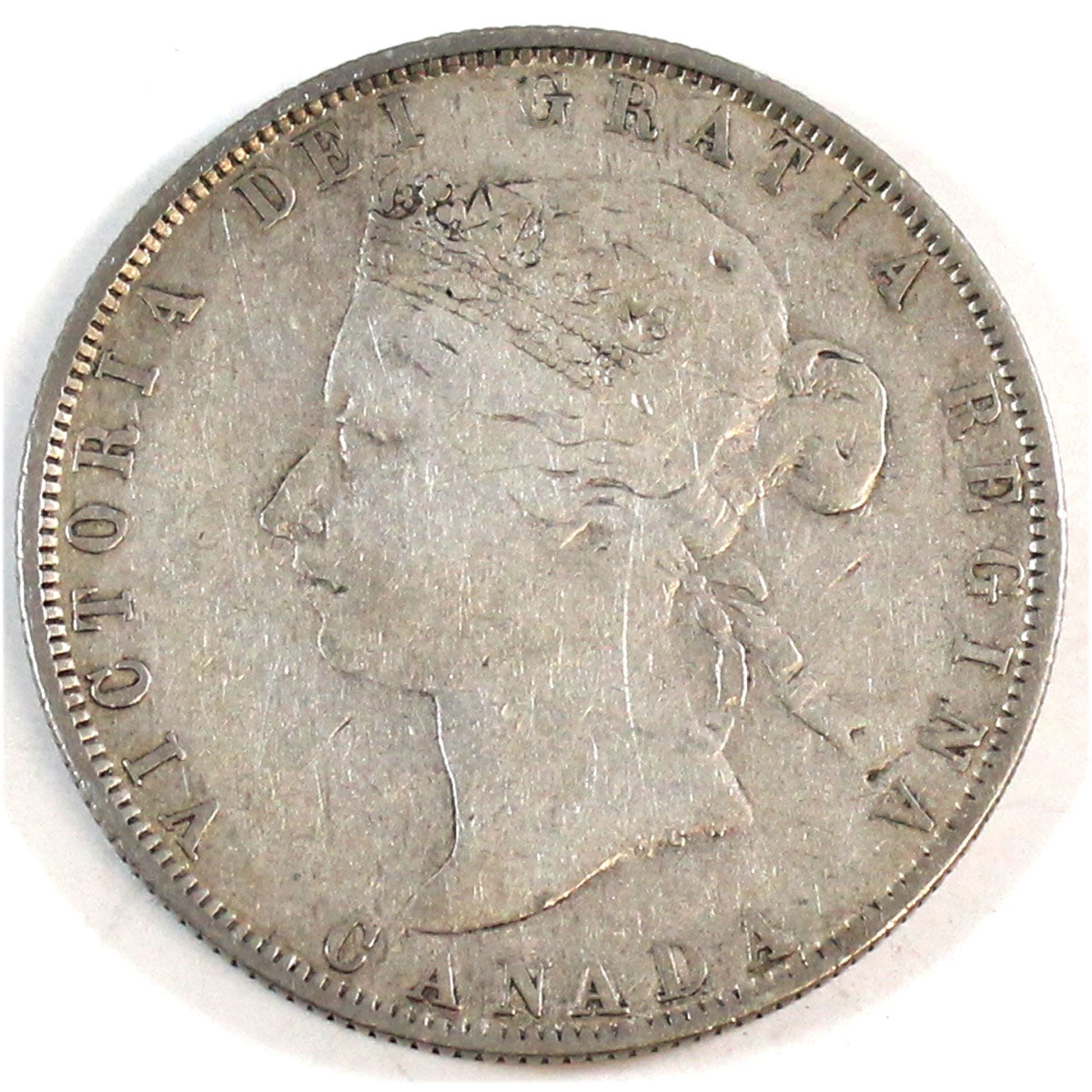 1872H Canada 50-cents Fine (F12) $