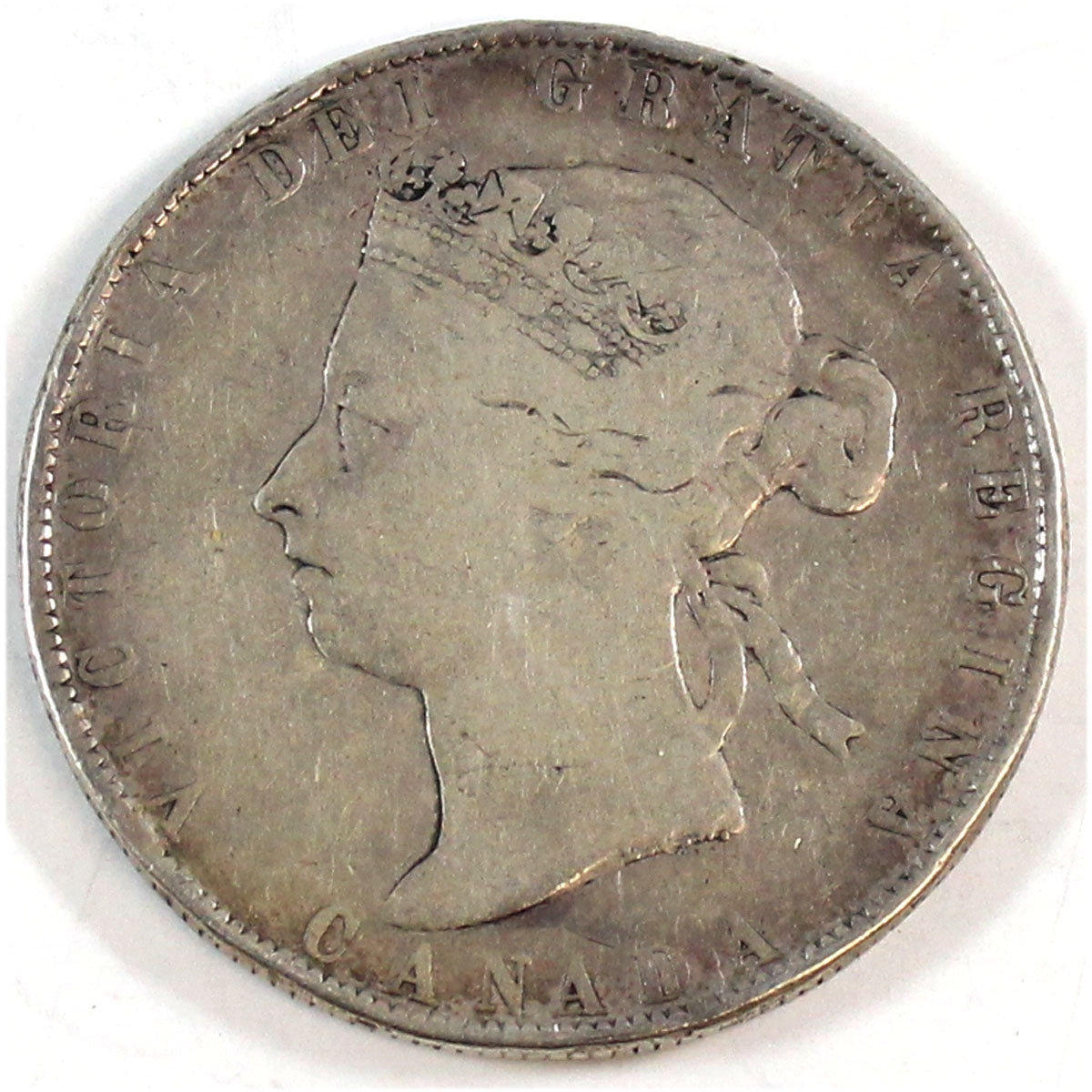 1898 Canada 50-cents VG-F (VG-10) $