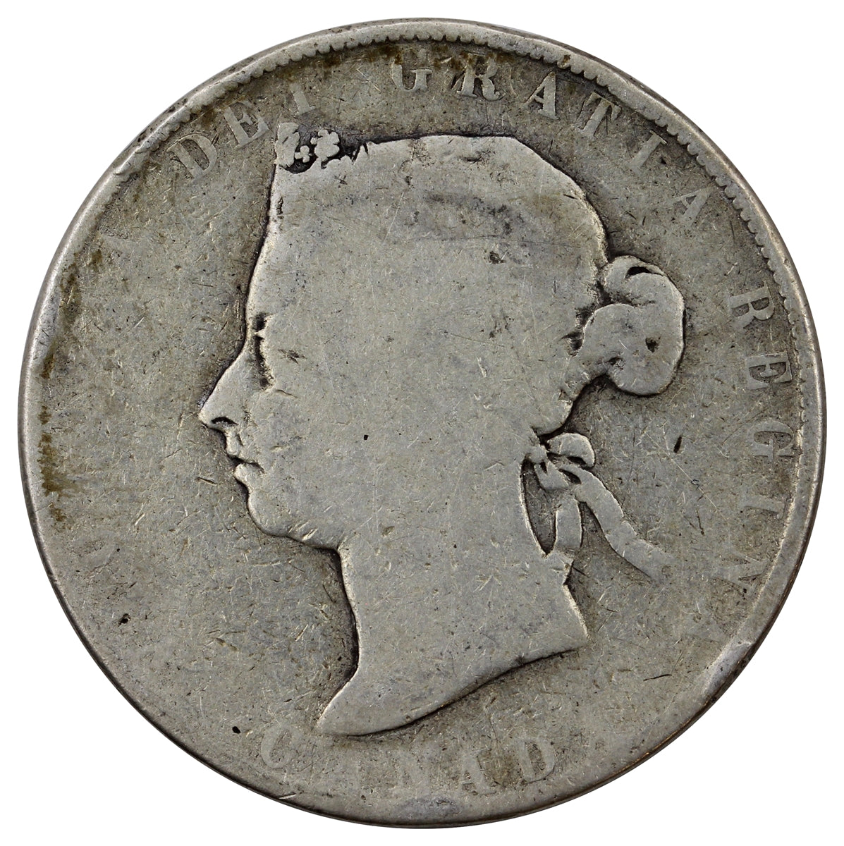 1900 Canada 50-cents About Good (AG3)