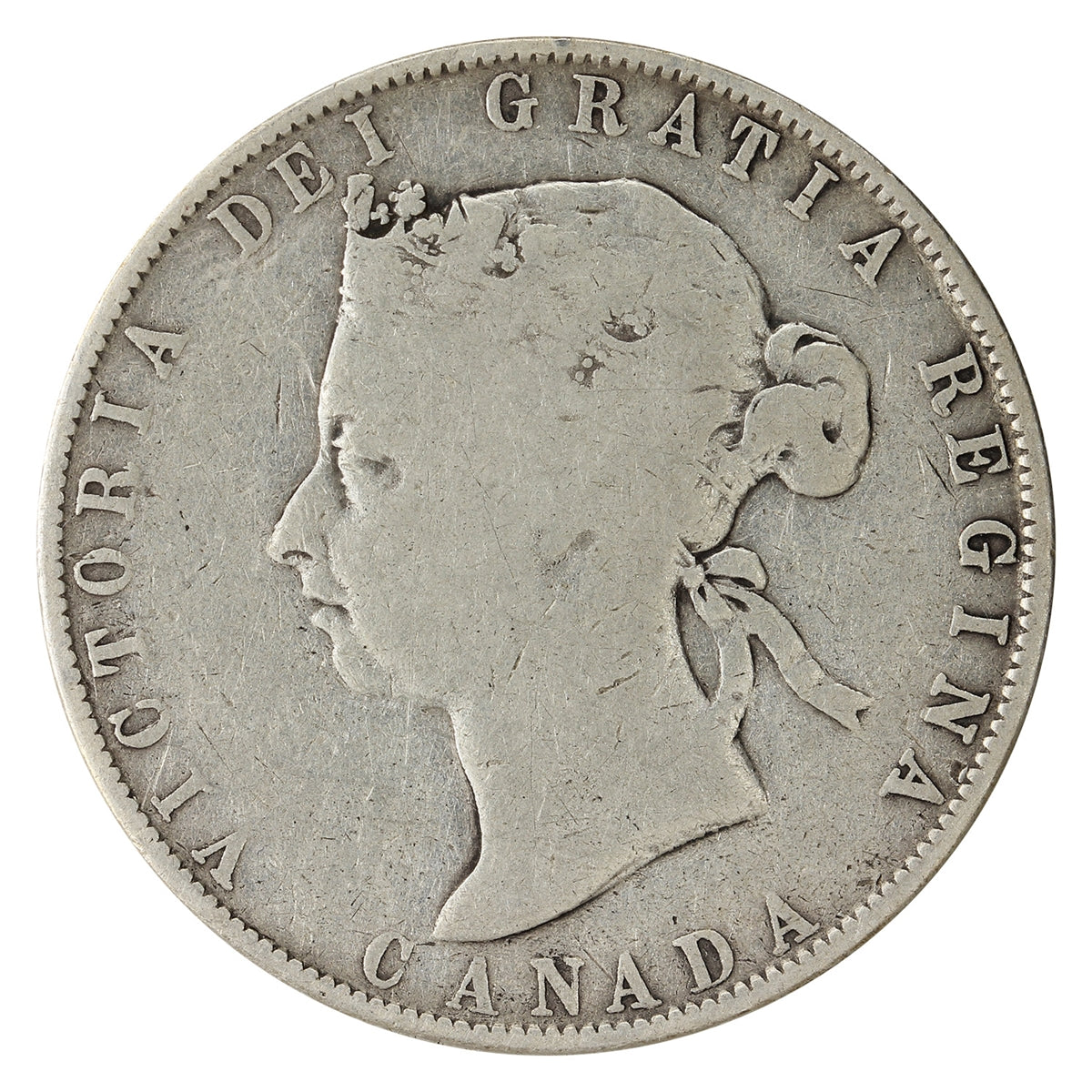 1901 Canada 50-cents Very Good (VG8) $