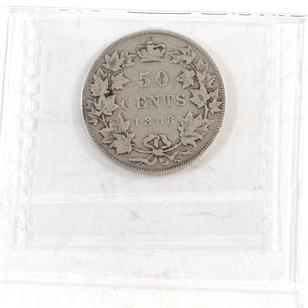 1888 Obv. 3 Canada 50-cents ICCS Certified G6