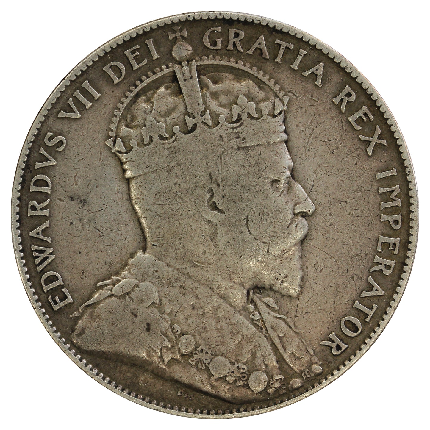 1907 Canada 50-cents VG-F (VG10)