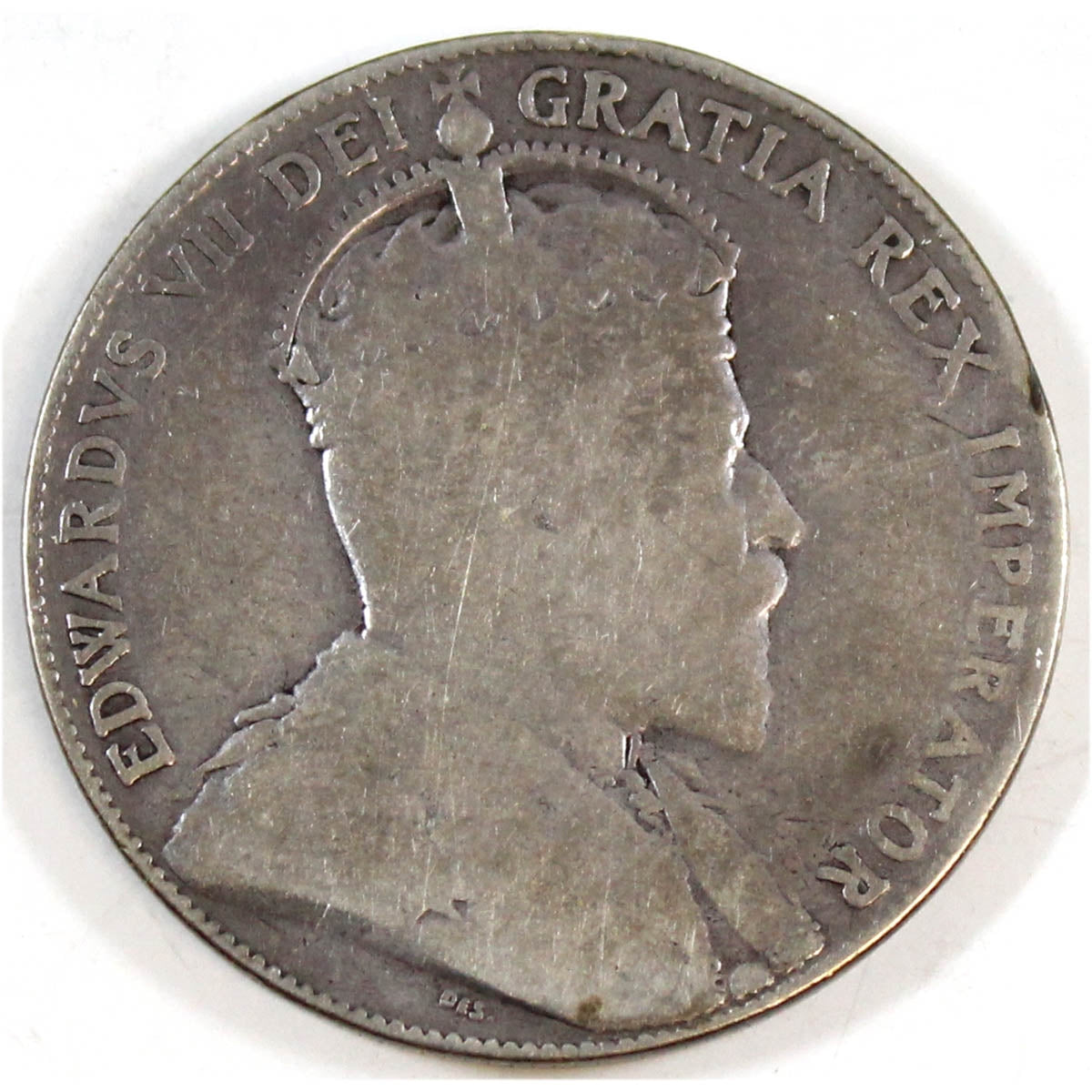 1910 Edwardian Leaves Canada 50-cents Good (G4)