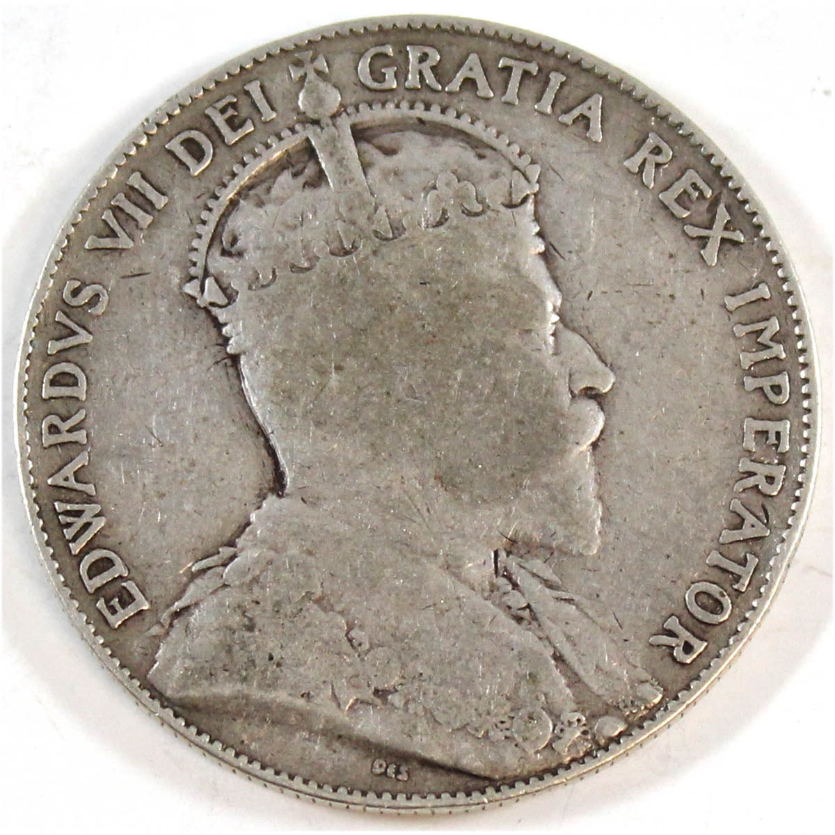1910 Victorian Leaves Canada 50-cents G-VG (G6)