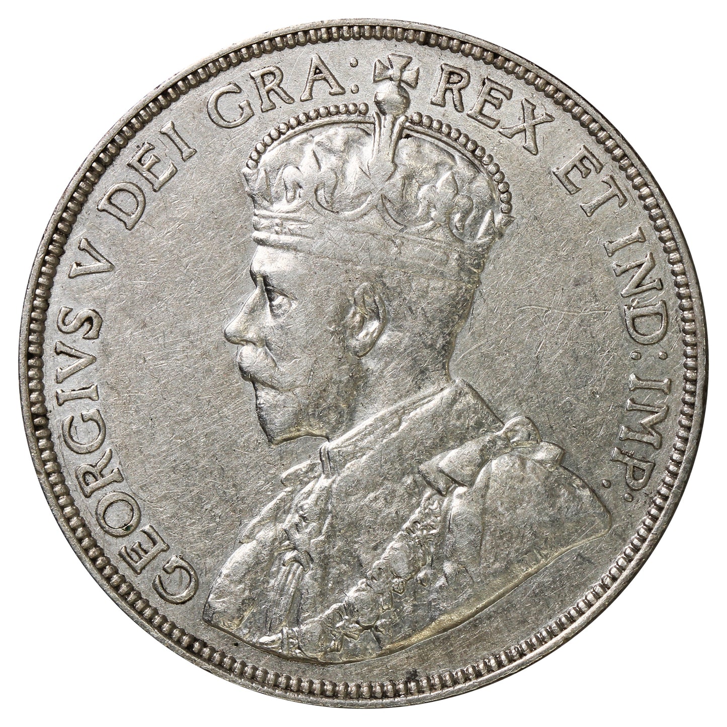 1912 Canada 50-cents Very Fine (VF-20) $
