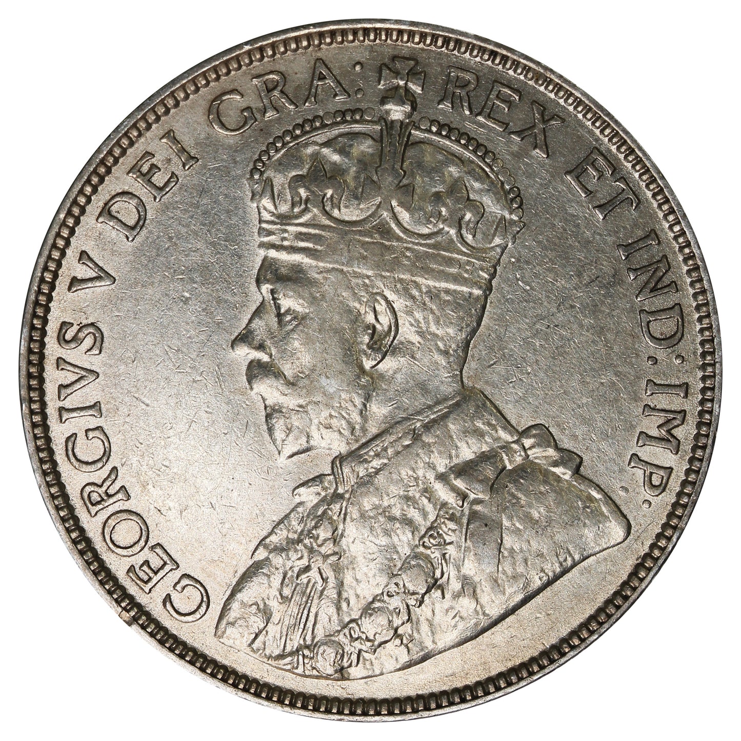 1916 Canada 50-cents VF-EF (VF-30) $