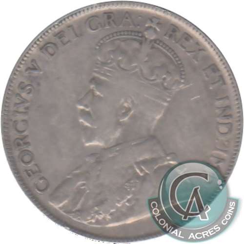 1917 Canada 50-cents Very Fine (VF20)