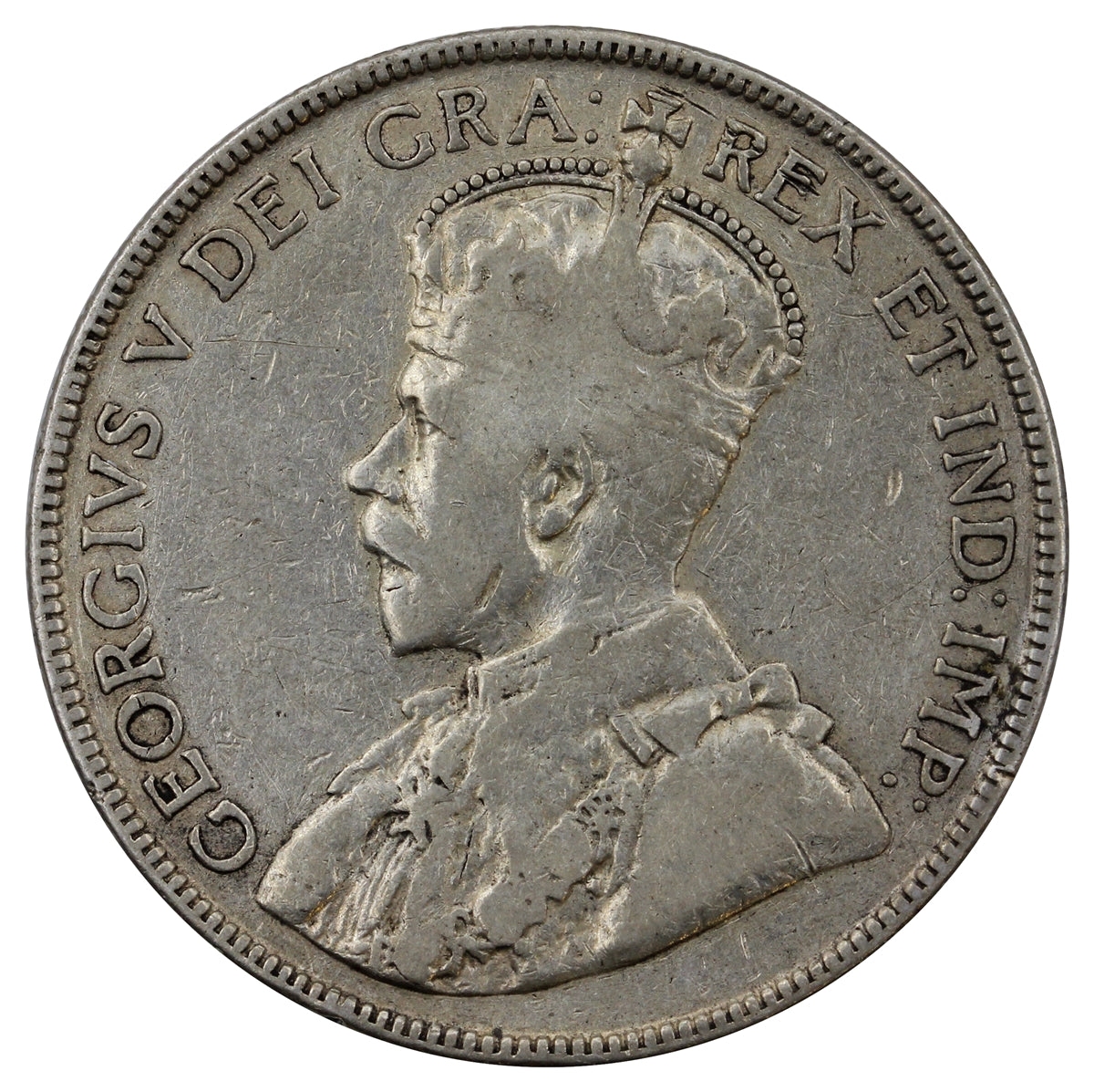 1918 Canada 50-cents VG-F (VG10)