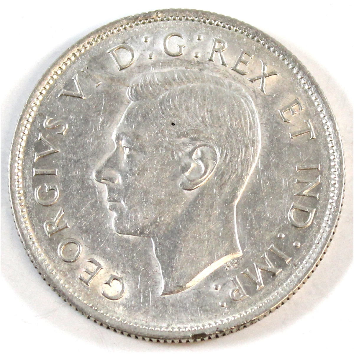 1938 Canada 50-cents Extra Fine (EF40)