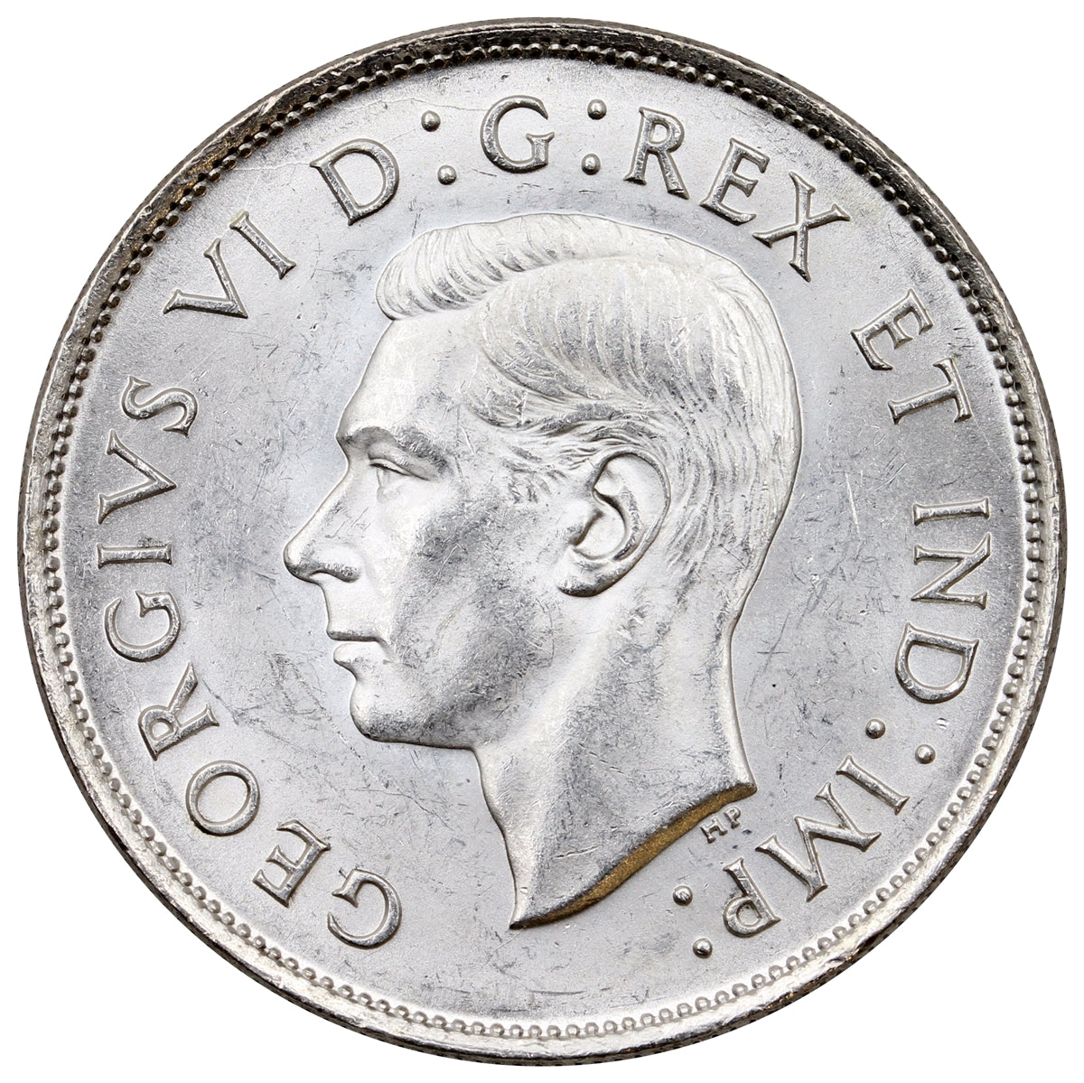 1942 Canada 50-cents UNC+ (MS62)