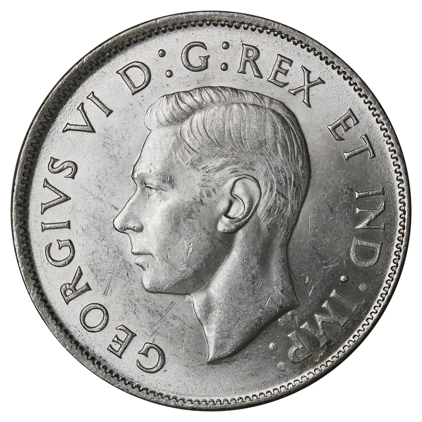 1943 Canada 50-cents UNC+ (MS62)
