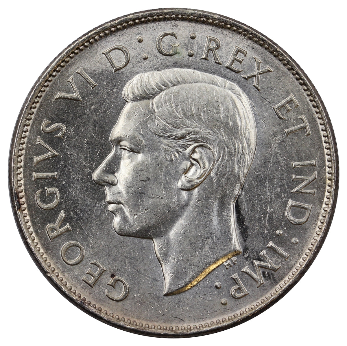 1943 Canada 50-cents Uncirculated (MS60)