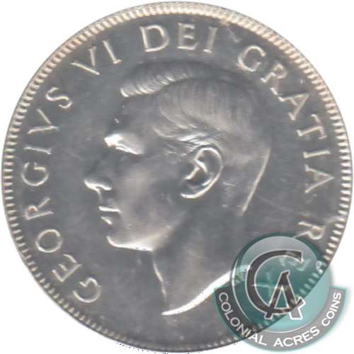 1945 Canada 50-cents AU-UNC (AU55)