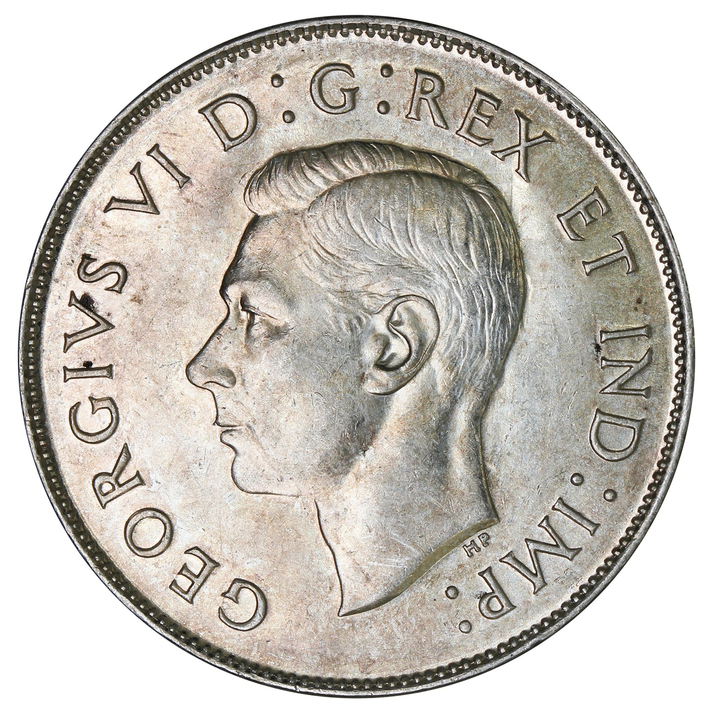 1946 Canada 50-cents AU-UNC (AU-55) $