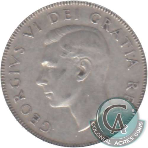 1946 Canada 50-cents Circulated
