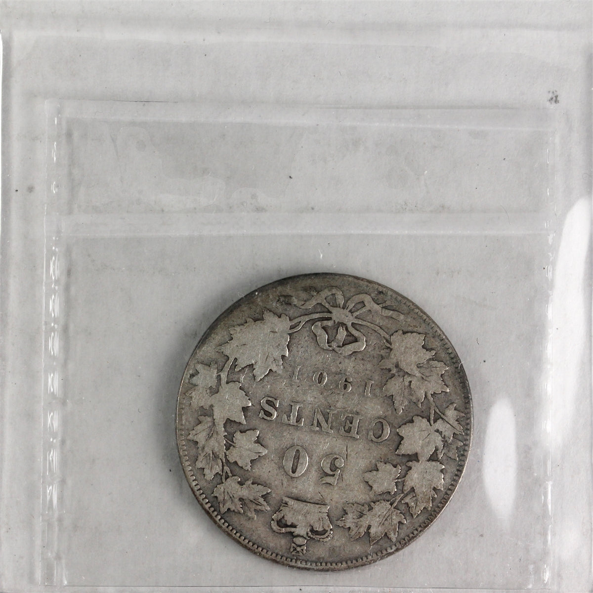 1901 Canada 50-cents ICCS Certified G6