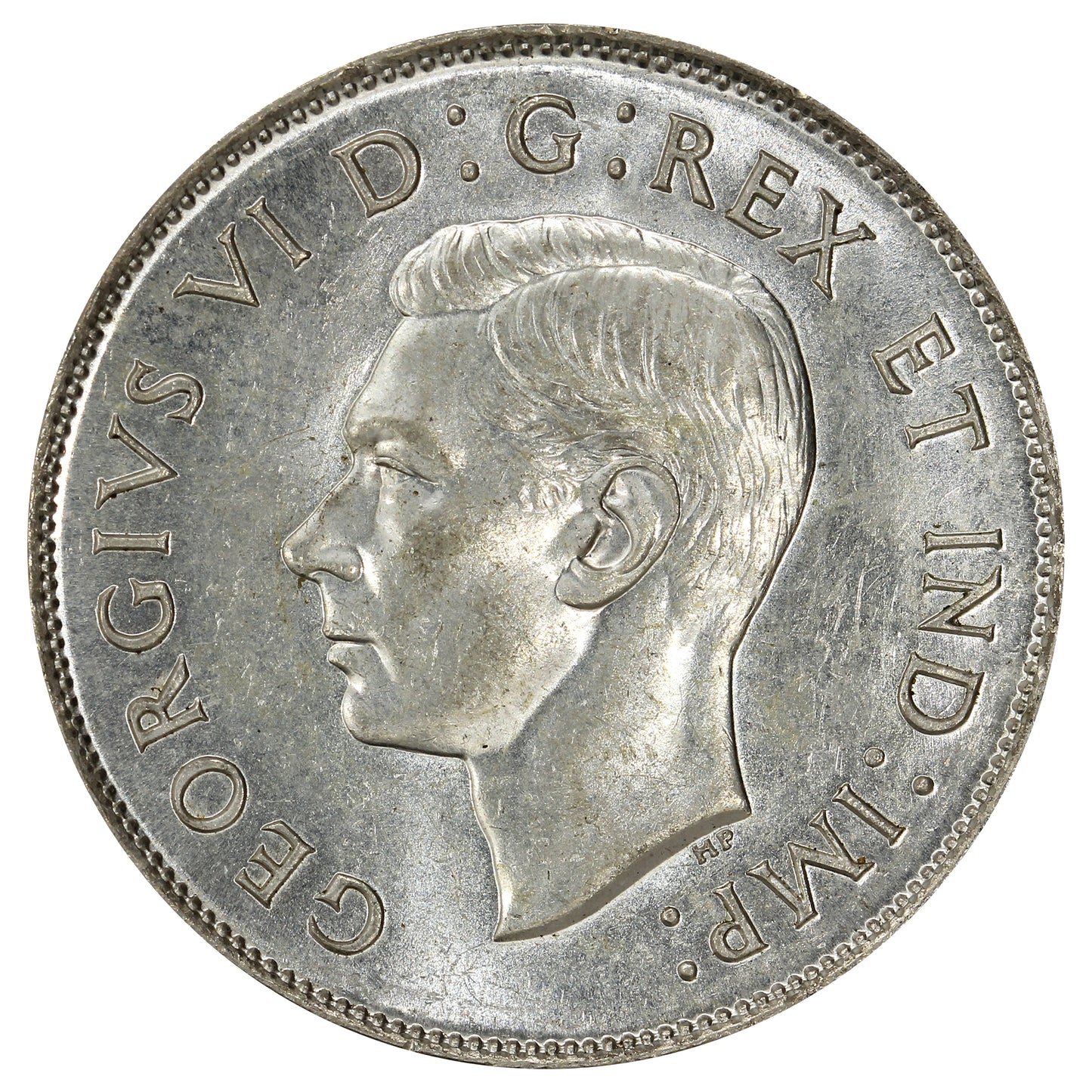 1947 Maple Leaf Canada 50-cents Brilliant Uncirculated (MS63) $