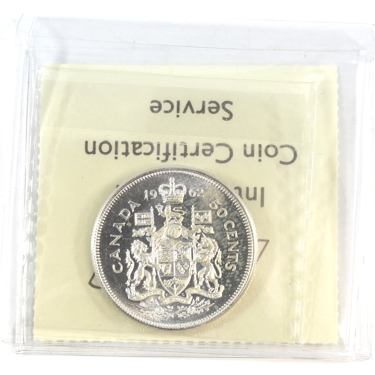 1962 Canada 50-cents ICCS Certified MS63
