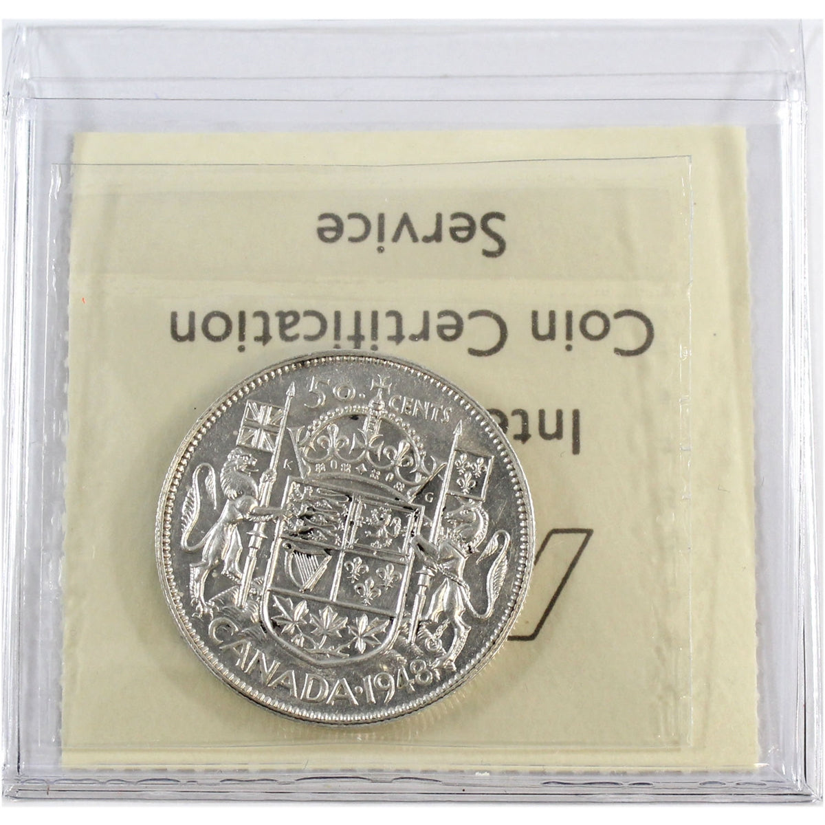 1948 Canada 50-cents ICCS Certified EF40